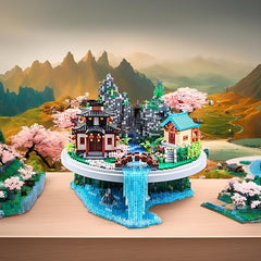 JXRLMB 8mm micro blocks assembly highlights precision and detail for collectors.
