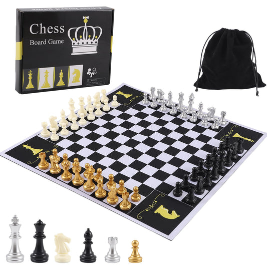 Jyquorp four-players chess board enables engaging group play and strategic discussions.