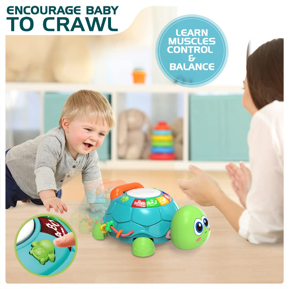 Jyusmile toy buttons enable learning numbers and letters through play.