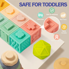 Jyusmile soft teething balls provide gentle relief and sensory play