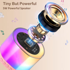 JYX pink unit with two wireless microphones for duets and celebrations