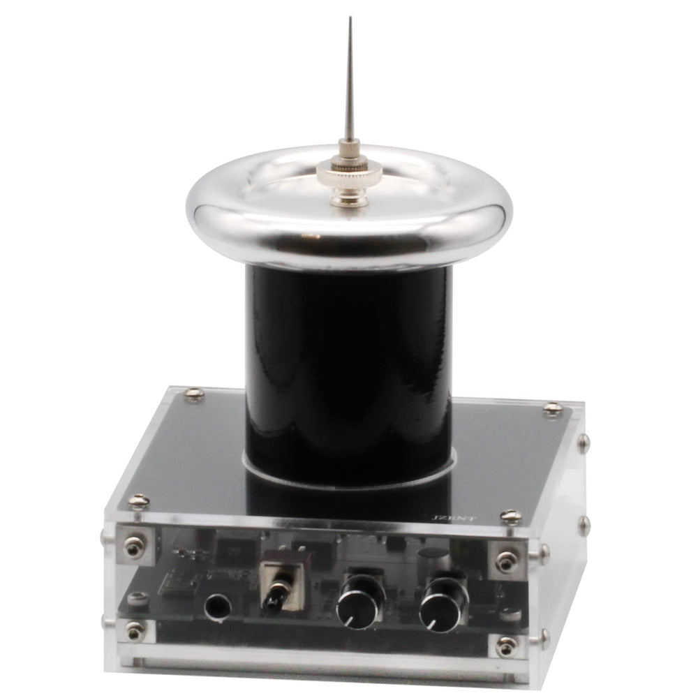 JZENT JE-28 three-tip discharge setup enables versatile arcs.