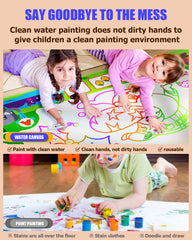 JZSIJ six water doodle pens for mess-free drawing sessions.