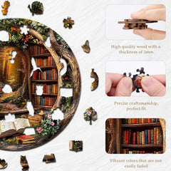 KAAYEE 3D vision puzzle unfolds into lifelike scene, ideal for mindful evenings.