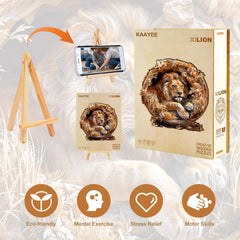 KAAYEE Lion King puzzle makes a thoughtful birthday gift for adults and families.