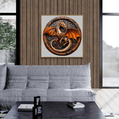 KAAYEE Dragon 3D puzzle on shelf display to inspire conversation.