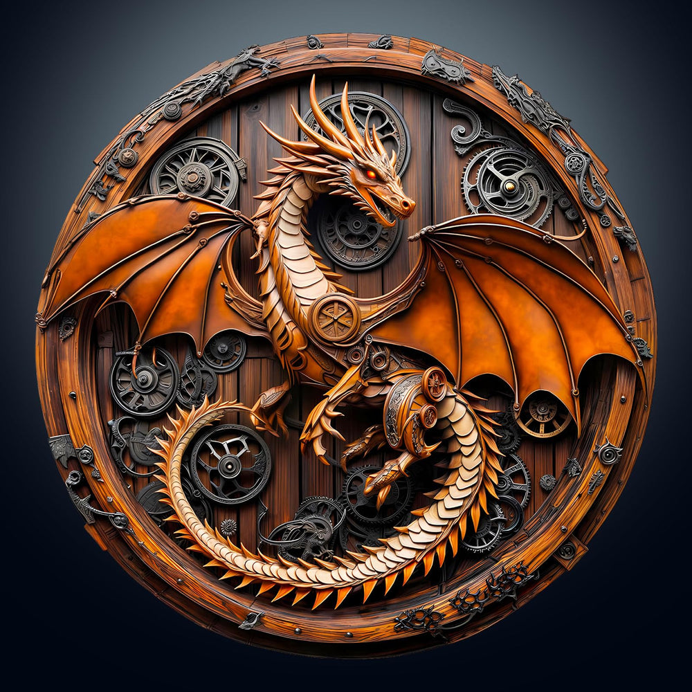 KAAYEE Dragon 3D puzzle packaging and gift-ready presentation.