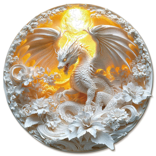 KAAYEE Dragon Puzzle 3D scene for immersive assembly and decorative display.