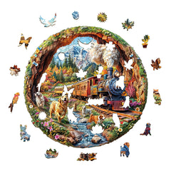 KAAYEE illusion 3D-scene puzzle with immersive perspective