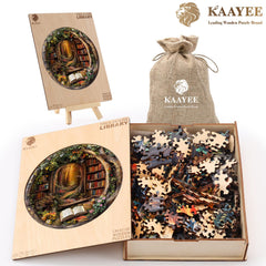 KAAYEE landmarks puzzle reveals intricate details for a visually striking decor piece.