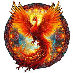 KAAYEE Phoenix puzzle with a unique shape for engaging family nights
