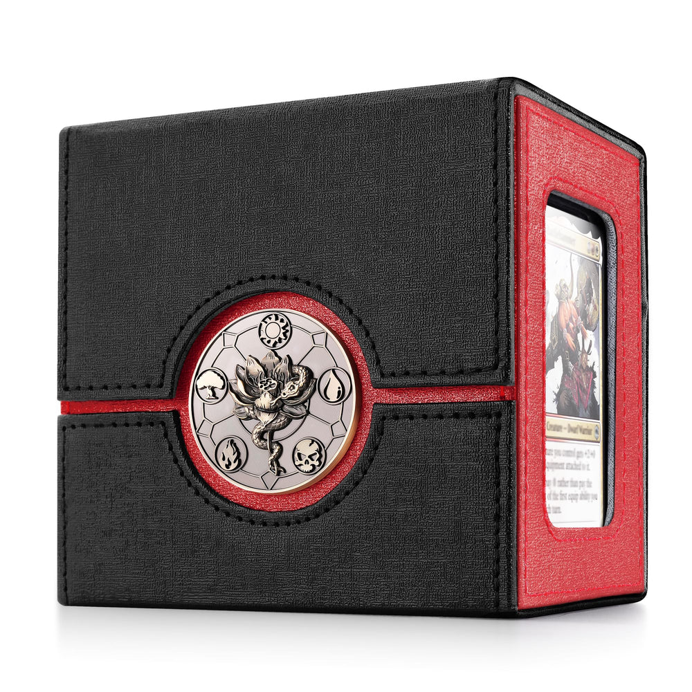 Kabinka commander deck box with dice tray for organized play