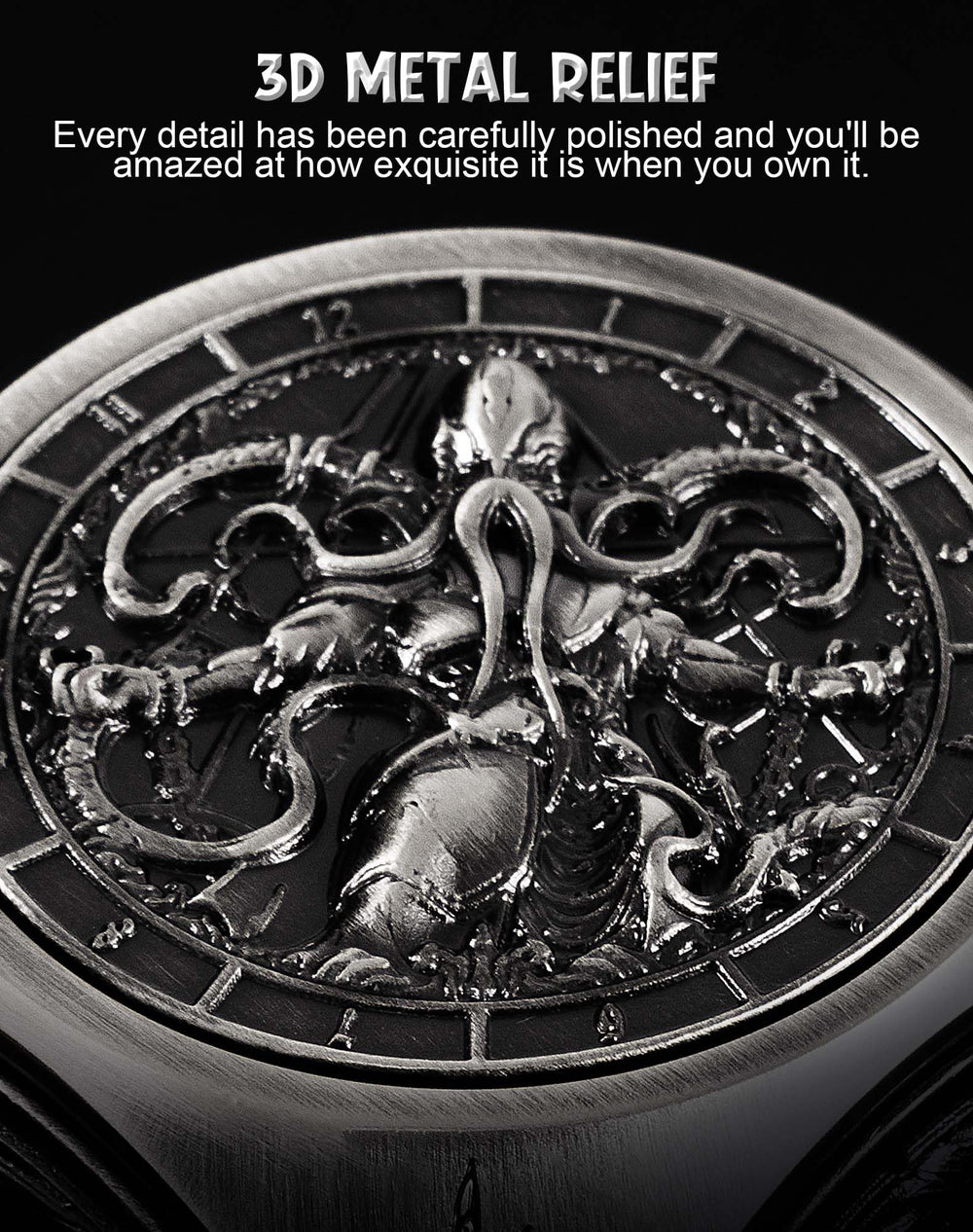 Kabinka 7-in-1 rotation design with monster-inspired 3D pattern.