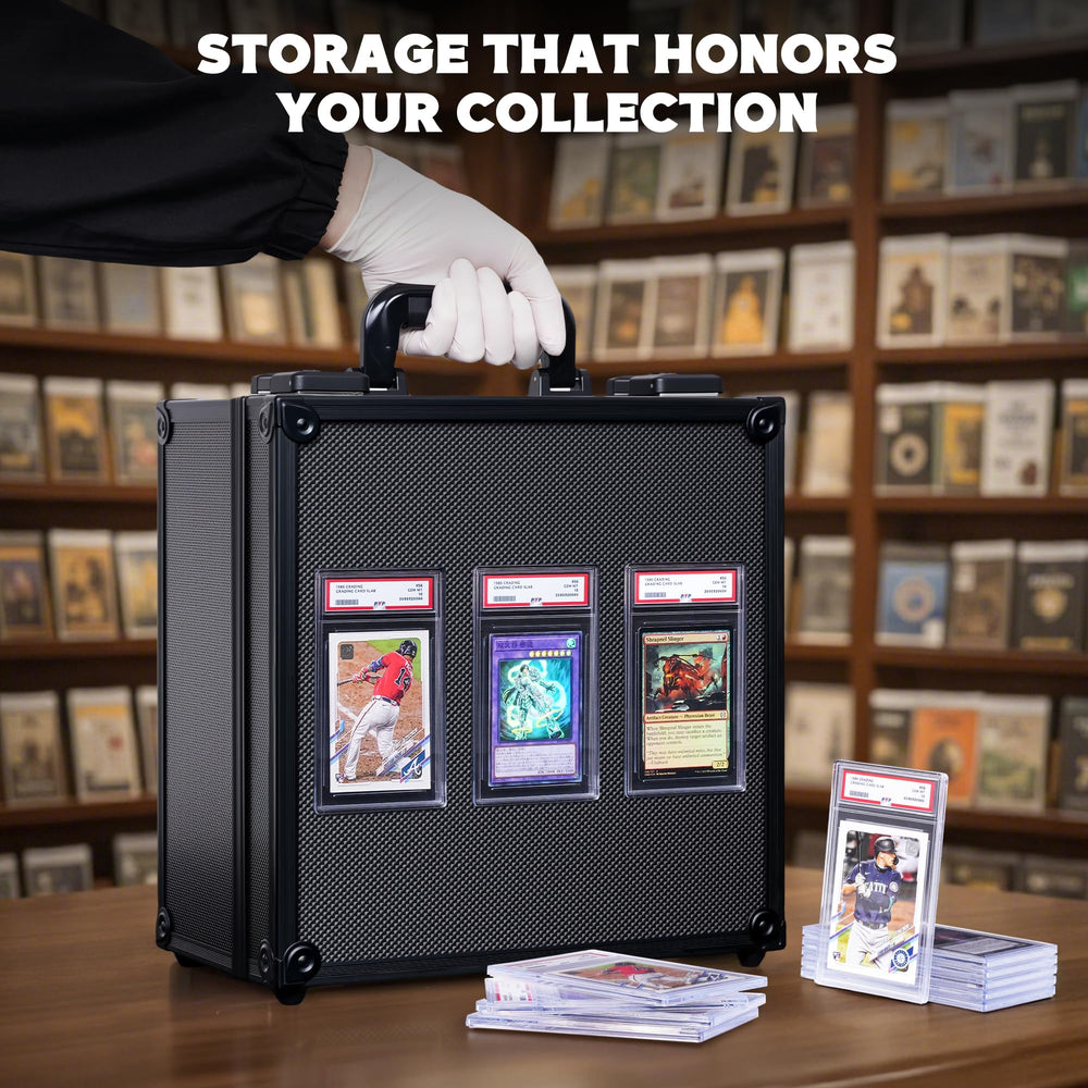 The Kabinka case suits sports cards, MTG, and other trading card games on the go.