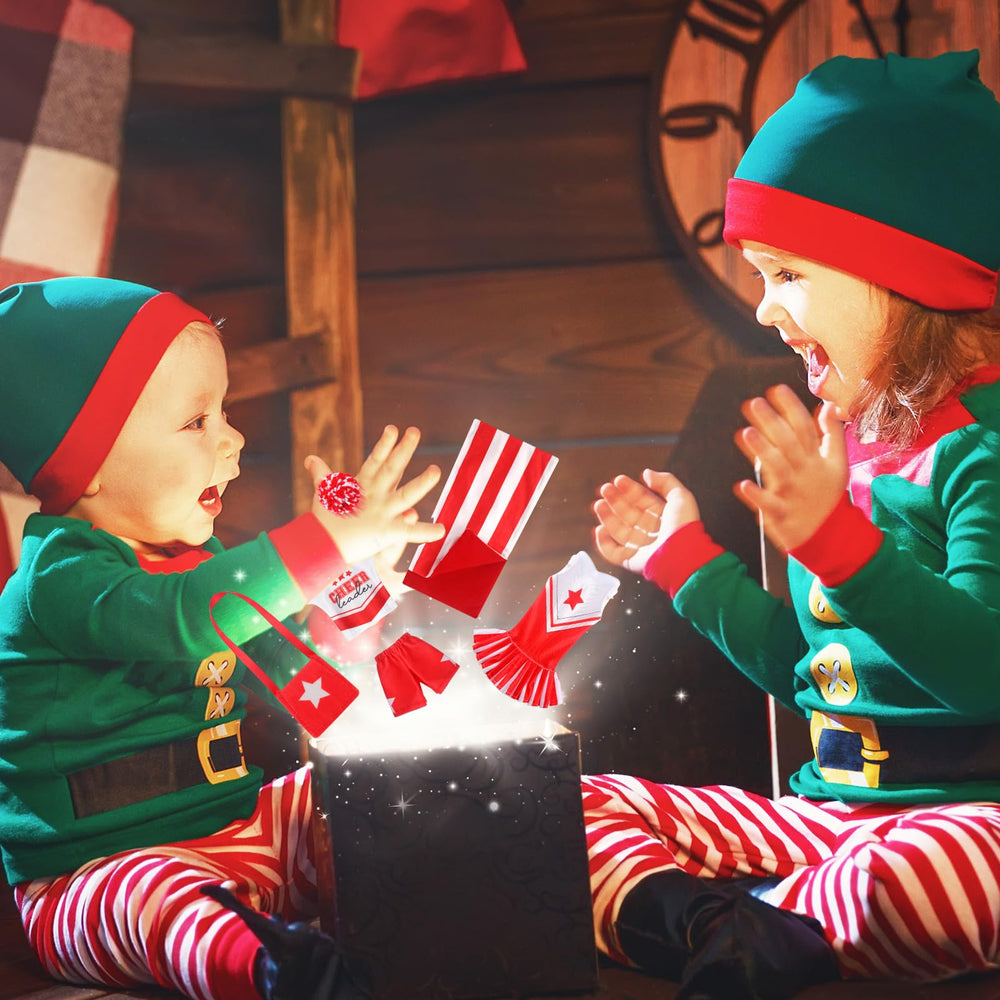 Kacctyen Christmas doll kit scarf provides warm, festive accessory.
