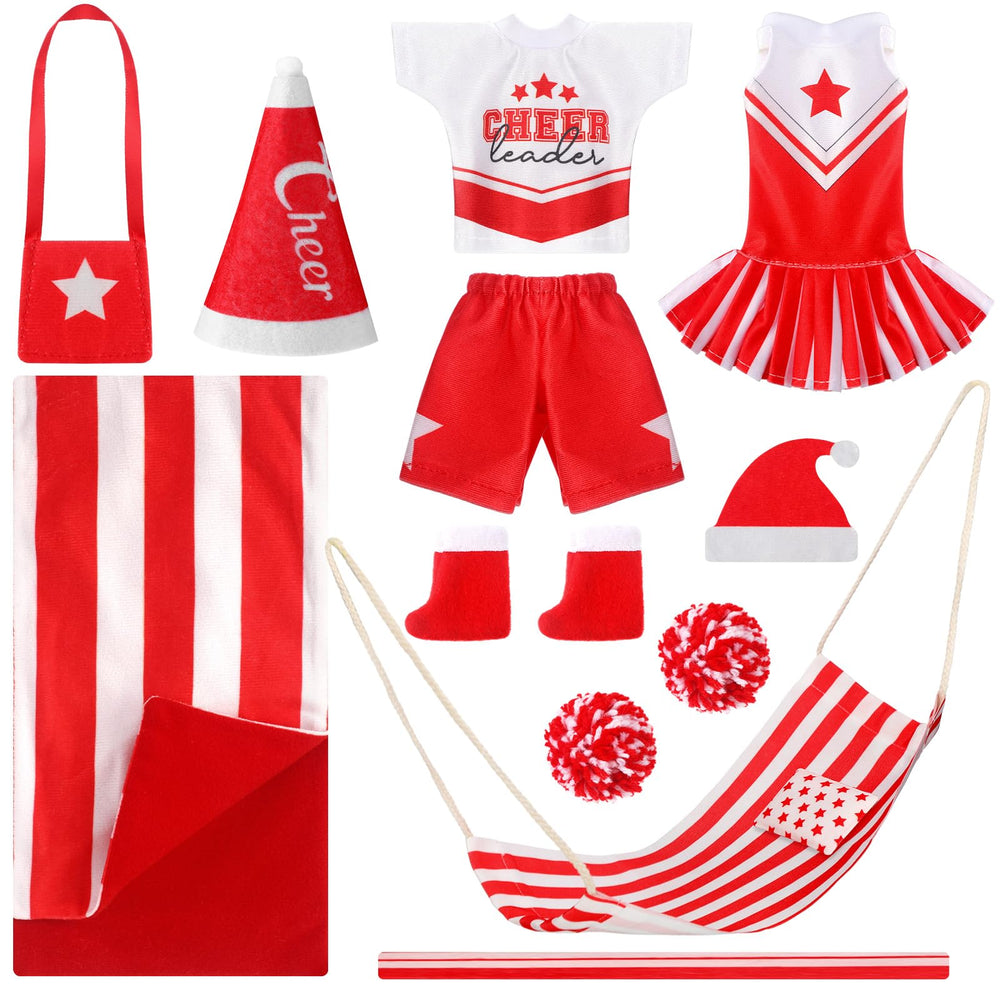 Kacctyen Christmas doll kit sleeping bag for cozy play and easy storage.