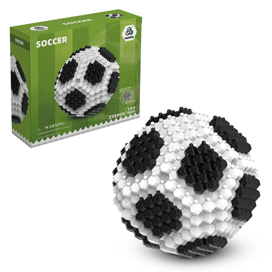KADELE soccer building ball display on desk enhances home decor
