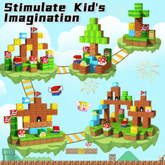 KAEILORU blocks made from safe ABS material with smooth edges for kids