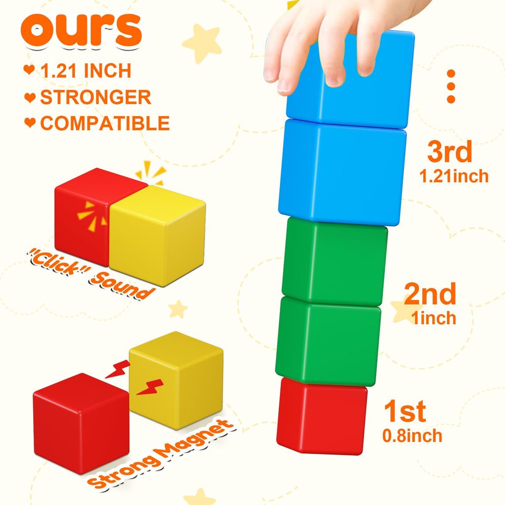 KAEILORU magnetic blocks strong magnet for flexible building and secure connections.