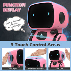KaeKid Robot with LED eyes enhancing visual appeal during storytelling