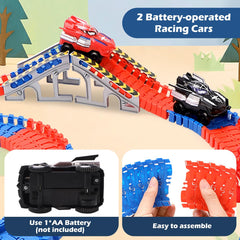 KaeKid Spider Track crossroad piece allows varied intersections during play