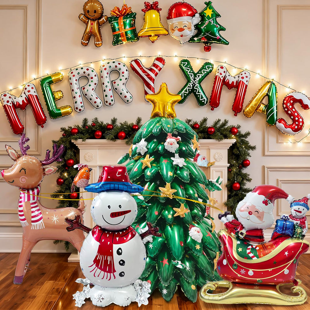 KaelidThrum snowman balloon adds a playful winter vibe to celebrations.