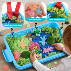 Kaelinda glow-in-the-dark stickers enhance night play scenes