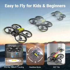 KAGEEN drone with 90-degree camera supports flexible framing.