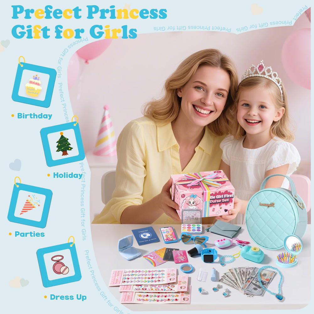 Kagenmi Play Purse jewelry set boosts grooming and imaginative play.