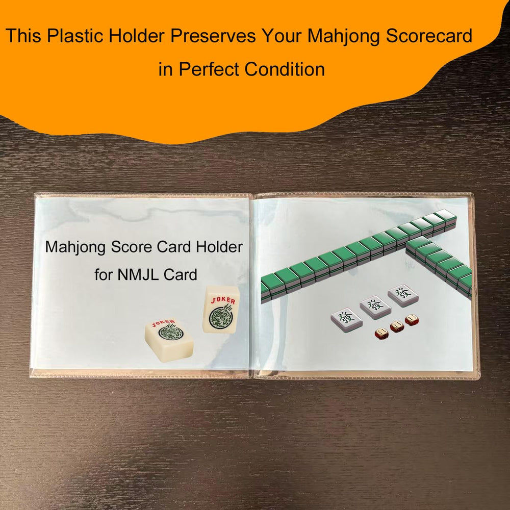 KAIBERYL NMJL card compatible holder fits large print cards