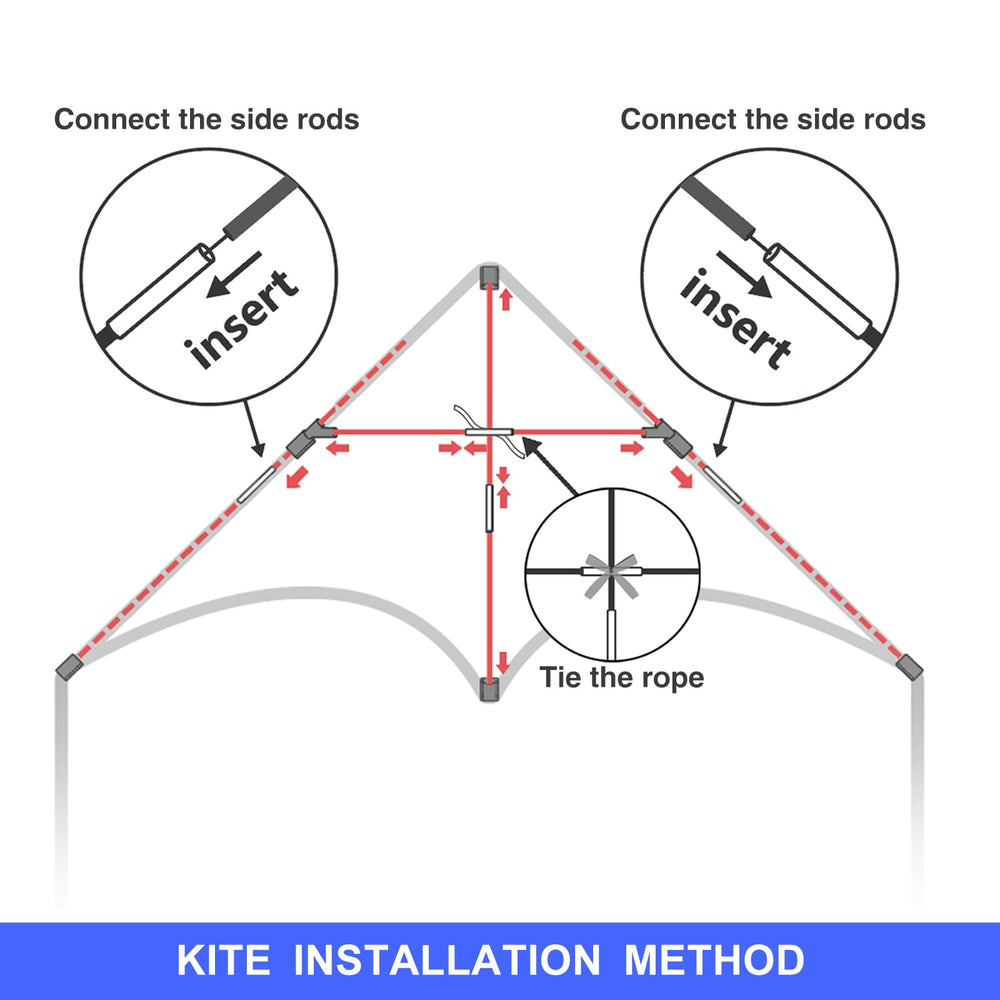 Kaiciuss 3-pack Delta Kite Set enables versatile outdoor play.