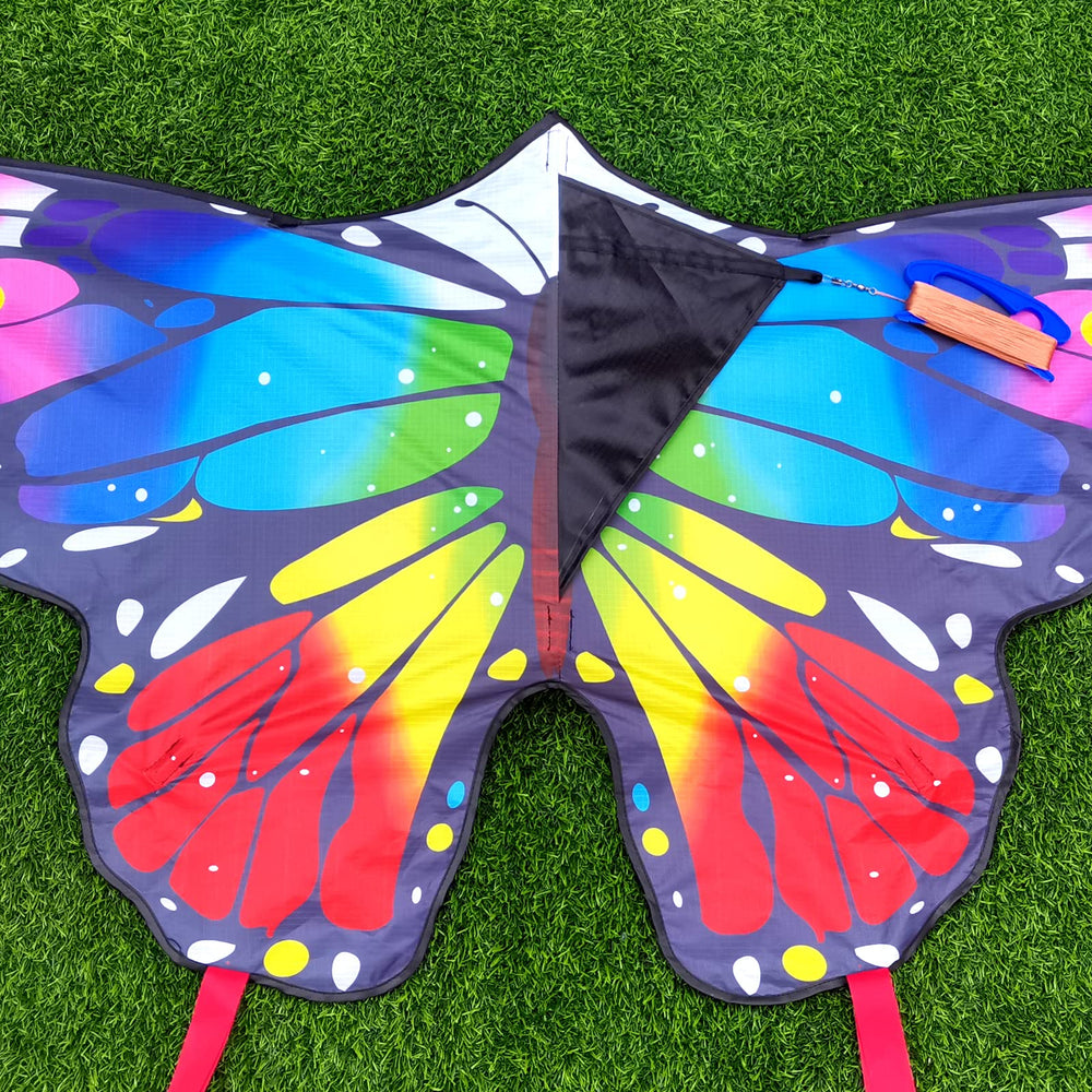 Kaiciuss Butterfly Kite with four tails for stability
