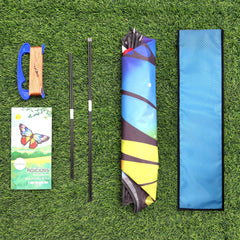 Kaiciuss Butterfly Kite vinyl material highlights durability