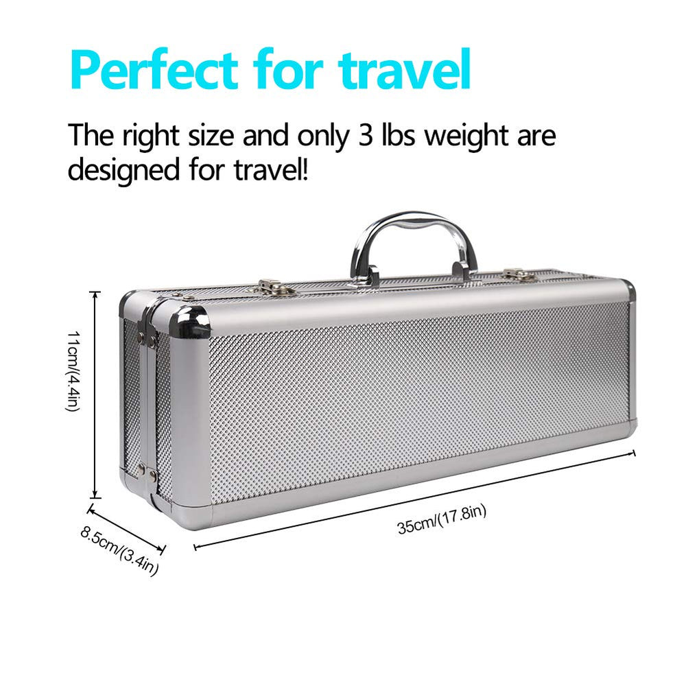 KAILE durable case with handle makes storage and transport easy