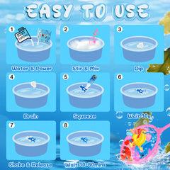KAISASA Child-friendly instructions guide easy, safe exploration.