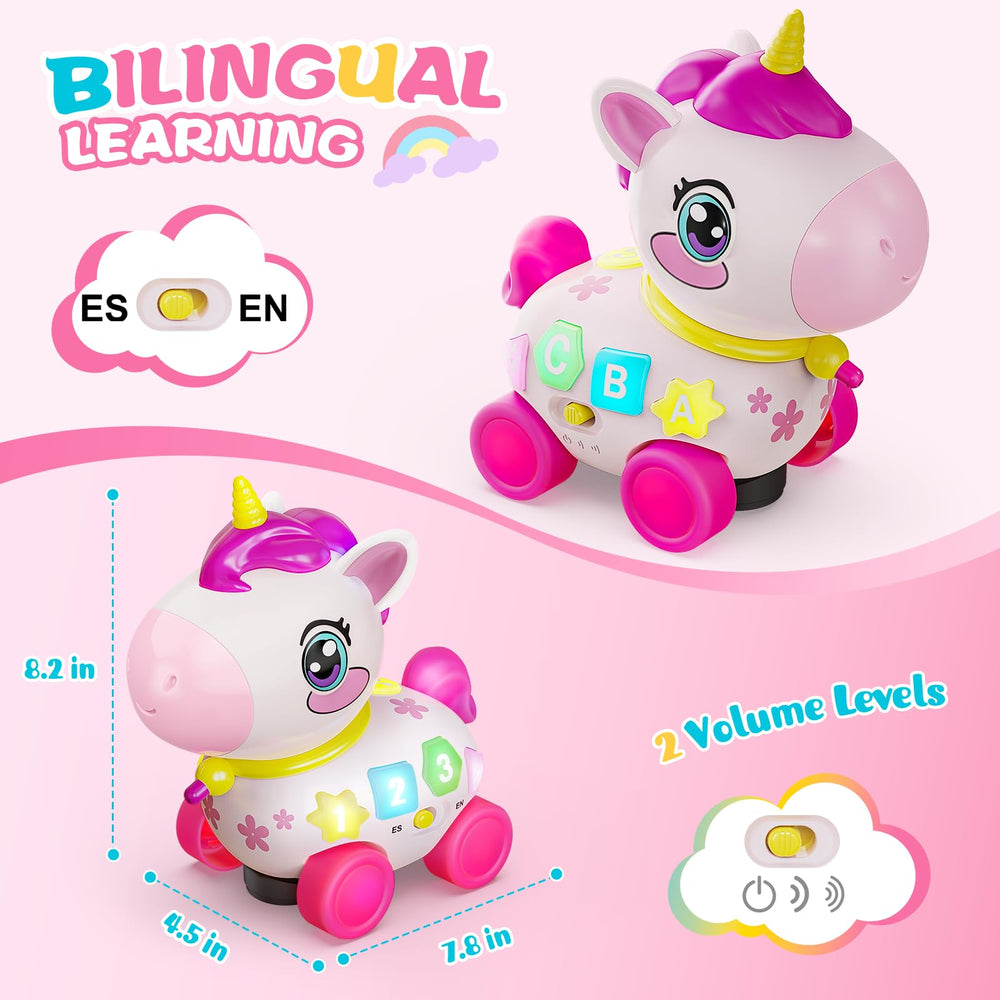 KAISASA Unicorn Toy features durable ABS plastic for safe, lasting play.