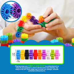 KAKATIMES colorful blocks illustrate shapes and patterns during hands-on play