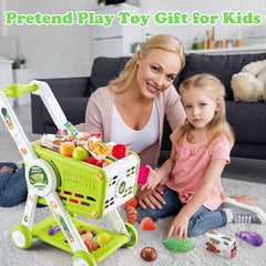 KalaDuck shopping cart doubles as a tidy toy storage option between games