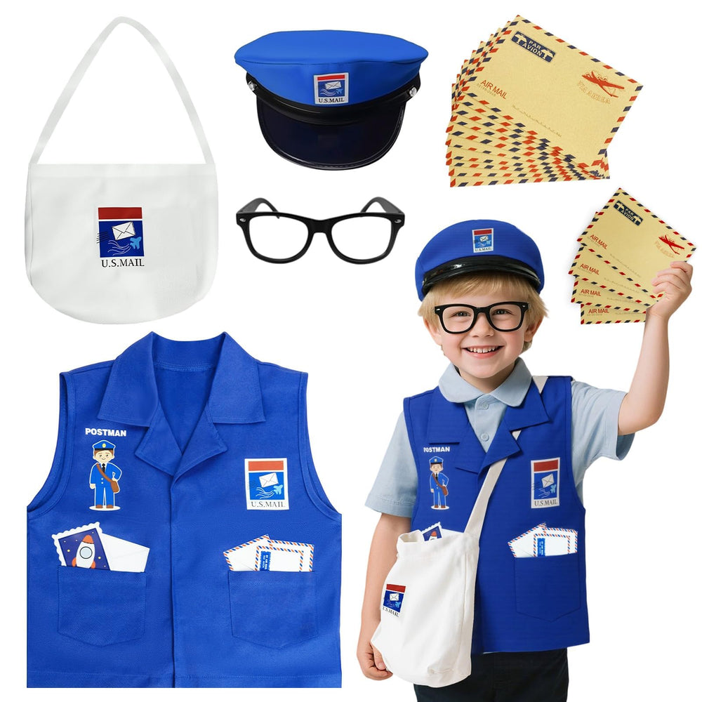 KalaDuck kids mailman vest for imaginative play and durable wear.