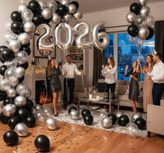 Kalor fringe curtains create a glamorous backdrop for photos.
