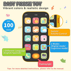 KALUYA play remote adds over 100 sounds for language exposure.