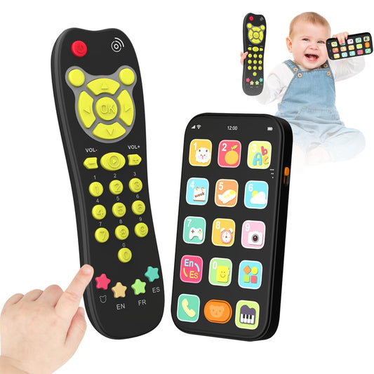 KALUYA toy phone remote with push buttons for pretend play