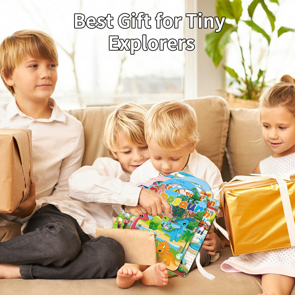 Kalysky busy-town 3D stickers encourage scene-building and social play.