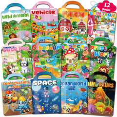 Kalysky dinosaurs 3D stickers for toddlers provide reusable fun during playtime.