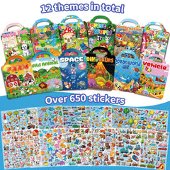 Kalysky insects 3D stickers offer colorful, tear-resistant play for travel and home.