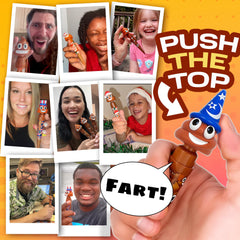 Kamhi World farting poop pen adds lighthearted home fun.
