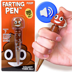 Kamhi World Farting Poop Pen with multiple sounds for prank fun and Easter gifts