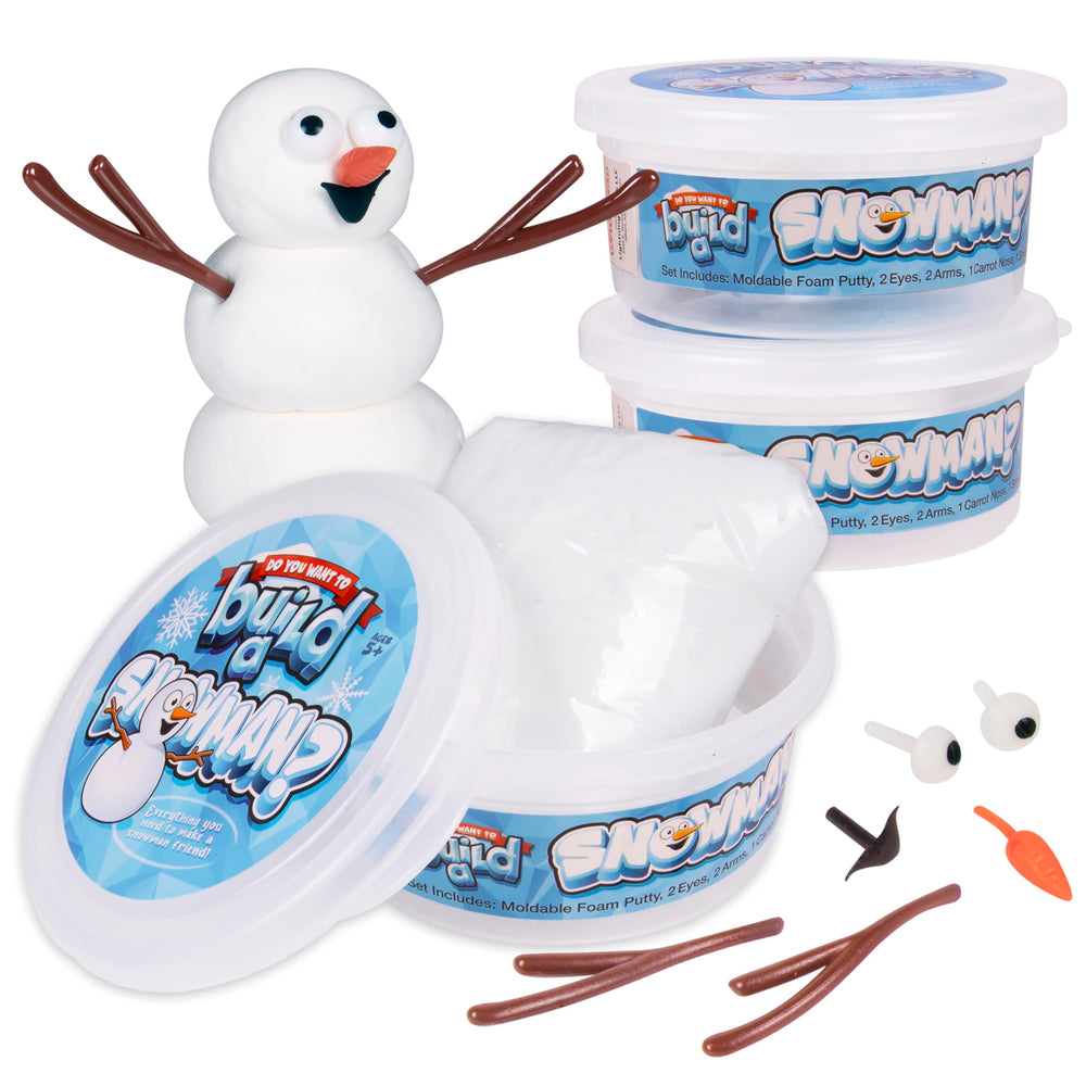 Kangaroo Snowman Kit carrot nose for playful features