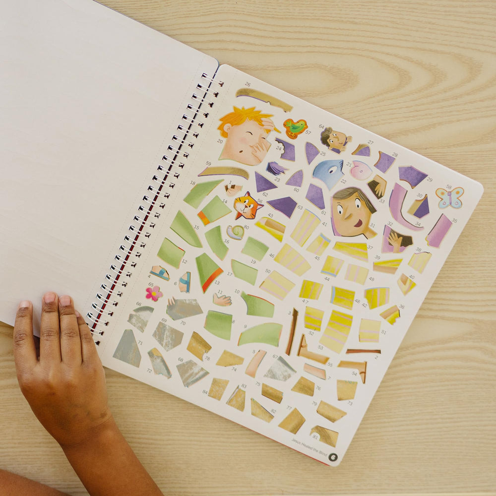 KangaToys include puzzle page supports problem solving and comprehension.