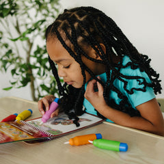 KangaToys Water Reveal reusable-pages feature allows multiple coloring sessions without mess